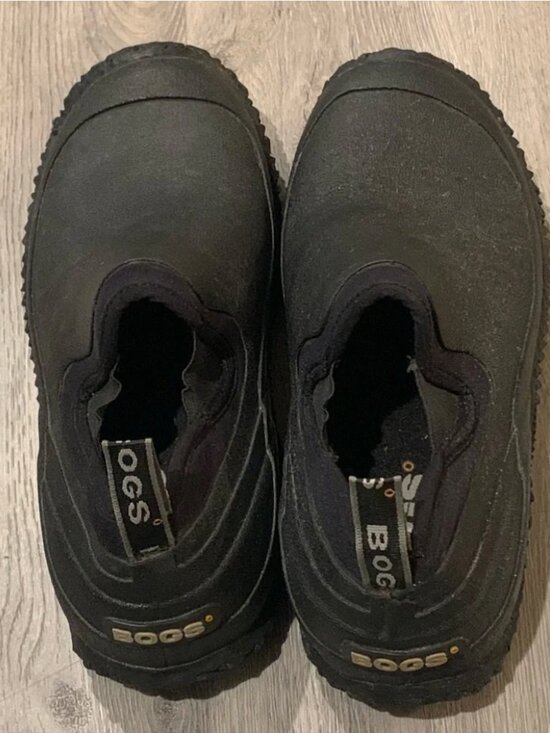 Men\'s Black BOGS URBAN WALKER Shoes Waterproof Slip On Size 11 M